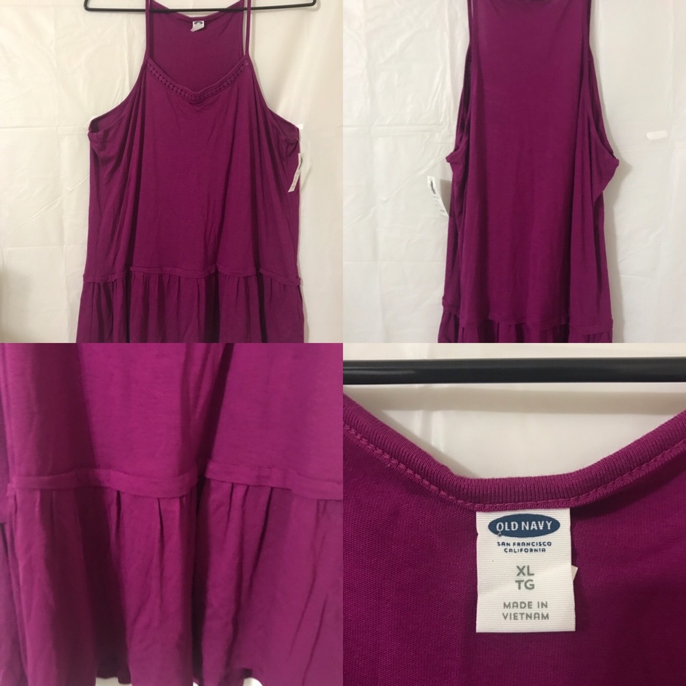 Old Navy Purple Tank XL NWT